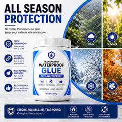 Transparent Waterproof Glue  © ( BUY 1 GET 1 FREE )