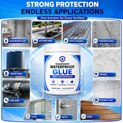 Transparent Waterproof Glue  © ( BUY 1 GET 1 FREE )